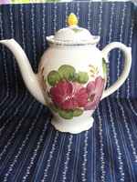 A01 Wood&Sons angol virágmintás tea- kávé kiöntő, teás kanna