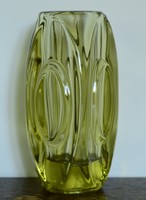 Rudolf Schrötter Cseh üveg váza.