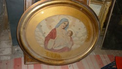 R/Gobelin, "Mária a kis Jézussal"