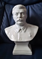 Herendi Sztálin Büszt Mellszobor Porcelán