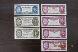 50 db régi magyar papírpénz egy tételben 1920-1989 és ráadásként 3 külföldi