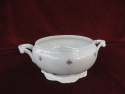 Bowl of Zsolnay porcelain soup. Antique, with a small flaw, without a lid. He has!