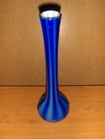 Egyszálas kék üveg váza (1/d)