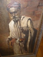 S/al mayer, with cairo signature: oil/canvas