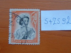 ÚJ-ZÉLAND NEW ZEALAND 1/9 (1SH 9 P) 1957 II. Erzsébet királyné S+ZS92