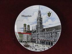Kleiber German bavaria porcelain decorative plate. Manufacturing plant manufacturer. He has!