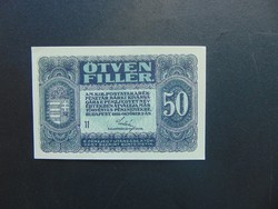 50 fillér 1920   11 Szép ropogós bankjegy 