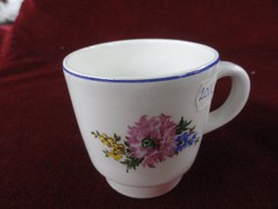 Ditmar urbach Czech porcelain coffee mug. Colorful bouquet of flowers on a snow-white background. He has!