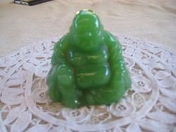 Budha , zöld  üvegből    ,7 cm  