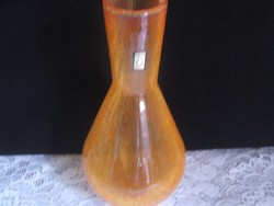 Narancs színű Karcagi fátyolüveg váza pityuka11 részére