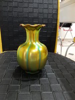 Zsolnay eozin gerezd váza