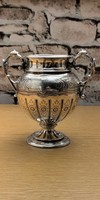 Gyönyörű, antik német ezüst váza Wilkens & Söhne! 1890!!! Hibátlan!