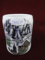 Floss bavaria German porcelain mini jug. Hand-painted on a snow-white background. He has!
