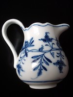 Gyönyörű antik Meisseni porcelán tejes, tejszínes kiöntő 