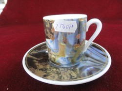 Gollhammer tischkultur German ceramic/porcelain coffee cup + coaster. He has!