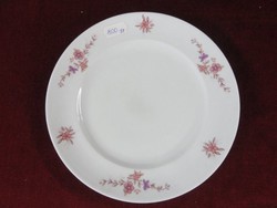 Alföldi porcelain cake plate, on a snow-white background with a pink flower pattern. He has!