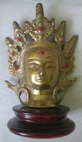 AKCIÓ!!!Nagyon szép indiai réz buddha szobor olcsón eladó.
