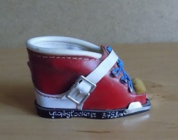 Ausztria Grossglockner emlék kicsi cipő 8 cm (2/p)