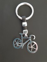 925 ezüst bicikli, kerékpár kulcstartó, nem használt!