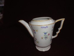 Zsolnay porcelain coffee maker, antique, shield sealed, without lid. With tiny floral pattern. He has!