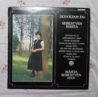 Sebestyén Márta: Dúdoltam én - hanglemez (népdal, 1987)