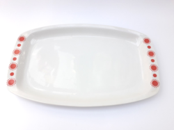 Alföldi centrum varia - napocskás nagytálca - tálaló tál - szögletes tálca - retro porcelán tányér
