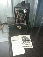 Antik Agfa Box 50-es Fényképezőgép