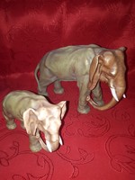 Antik Royal Dux elefántok