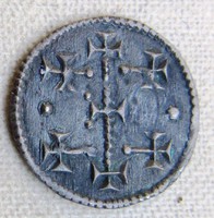 III.István /1162- 1172/ ezüst denár ÉH 79