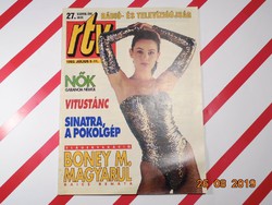 Régi retro újság - RTV - Rádió és Televízióújság - 1993 július 5-11.