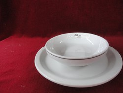 Lilien porcelain Austria, muesli bowl + coaster. He has!