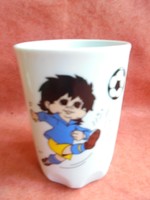 Zsolnay porcelán Espana '82 emlék csésze