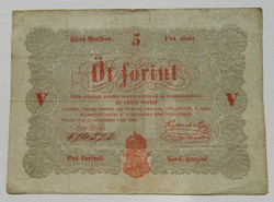 5 forint 1848