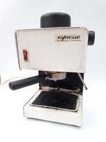 Retro kávéfőző - elektromos Espresso márkájú fémházas kávégép