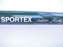 SPORTEX TELSTAR West-Germany  retro horgászbot legenda (zöld színű)