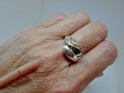Különleges szép ezüst gyűrű 