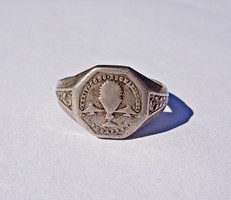 1938 Eucharisztikus kongresszus Budapest, agárfejes jelzésű gyűrű
