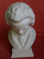 Herendi porcelán (biszkvit) Beethoven mellszobor