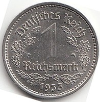 Német III. Birodalom 1 MÁRK  1933A 