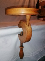 Asztalra erősíthető antik fa hímzőfa hímzőkeret