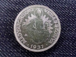 Extra szép .640 ezüst 2 Pengő 1937 BP / id 10652/