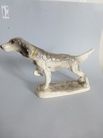 Katzhütte porcelán vadász kutya