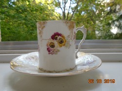 1891 FISCHER EMIL Budapest SANSSOUCI Philip Rosenthal chocolate cup with saucer