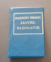 Minikönyv - Kazinczy Ferenc: Árnyékrajzolatok