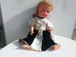 Antik baba porcelán fejű Heubach Köppelsdorf Germany