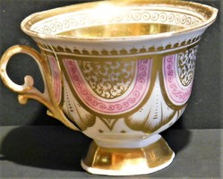 XIX.sz -i  csodálatos (kézi festett) teás csésze
