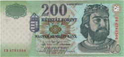 200 Forint 2004 FB - UNC
