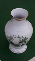 Herendi porcelán indiai kosármintás váza 7027/Fr