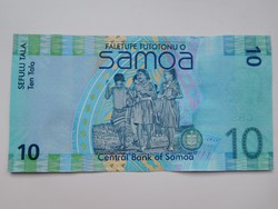 Szamoa  10  tala  2008  UNC további bankjegyek a kínálatomban a galérián!