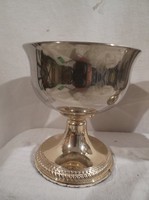 KEHELY - EZÜSTÖZÖTT - 30 dkg - talpa arannyal futtatott 10 x 9 cm - ANGOL - bársony borítás